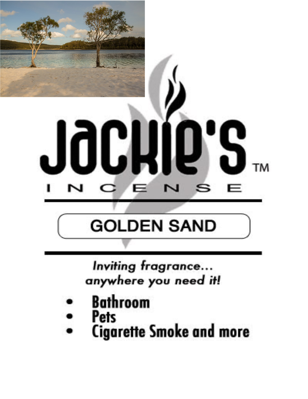 Jackie's Incense Golden Sand