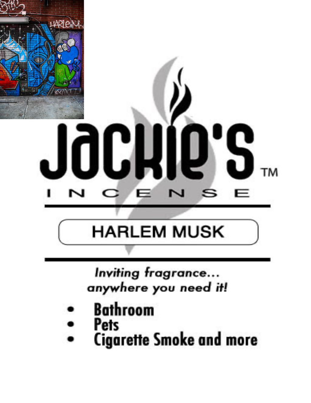 Jackie's Incense Harlem Musk