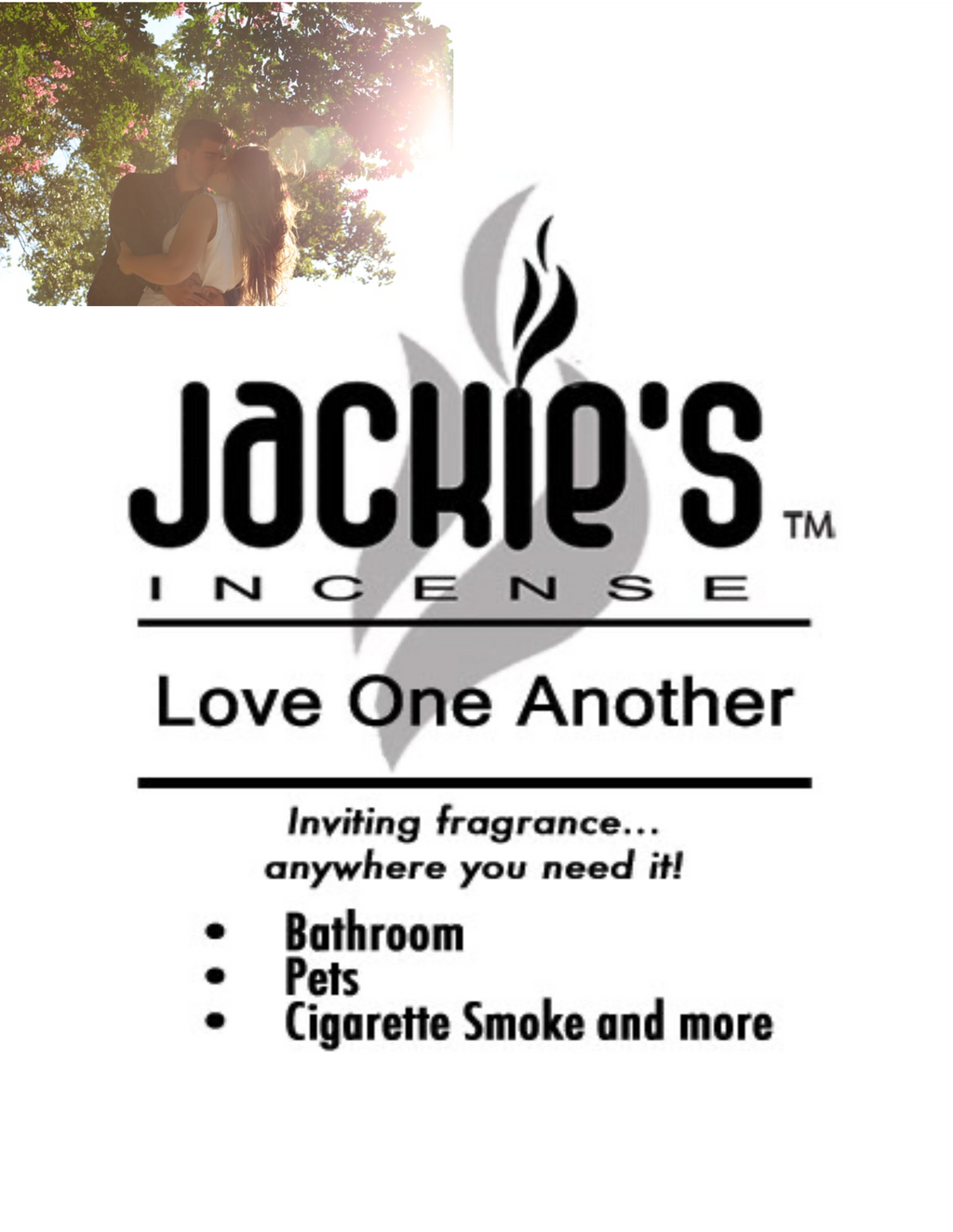 Jackie's Incense Love One Another